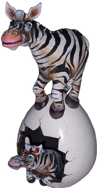 Carlos and Albert Maternal Egg Zebra 